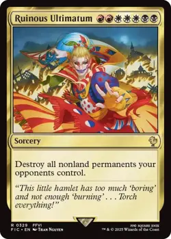 Ruinous Ultimatum Surge Foil - FIC 0329 NM - MTG Magic - Image 1