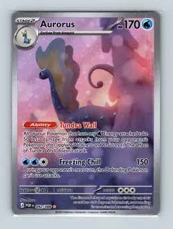 2026 Pokemon TCG Aurorus ME03: Perfect Order 092/088 Holo Illustration Rare NM - Image 1