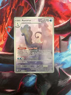 Pokemon TCG Aurorus 092/088 Perfect Order Illustration Rare NM - Image 1