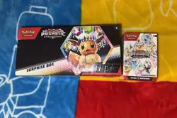 Pokemon Prismatic Evolutions Surprise Box & Booster Bundle - Image 1