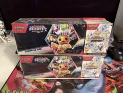 Pokemon Prismatic Evolutions Surprise Box & Booster Bundle Sam's Club (Lot of 2) - Image 1