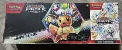 Pokemon Prismatic Evolutions Surprise Box + Booster Bundle Sealed Brand New - Image 1
