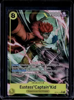 EUSTASS CAPTAIN KID - One Piece OP10-112 - AA Alt Art Super Rare - Royal Blood - Image 1