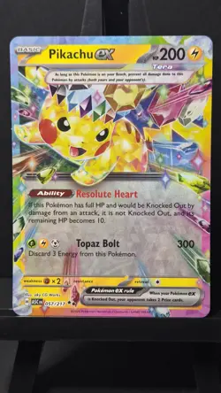 Pokemon TCG Ascended Heroes Bundle x8 Pikachu ex English Cards Lot - Image 2