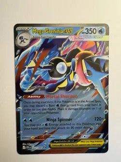 Mega Greninja ex 022/086 Chaos Rising Holo 2 Card Lot Pokemon TCG English - Image 2