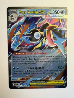 Mega Greninja ex 022/086 Chaos Rising Holo 2 Card Lot Pokemon TCG English - Image 4