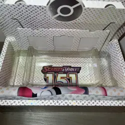 Pokemon Scarlet & Violet 151 Ultra Premium Collection Empty Box, Mat & Display - Image 4