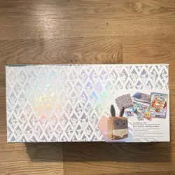 Pokemon TCG Scarlet & Violet Prismatic Evolutions Super-Premium Box Eevee 2025 - Image 2