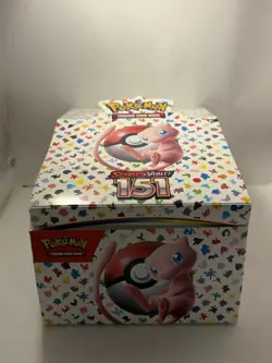 Pokemon TCG Scarlet & Violet 151 Booster Bundle Display Box (EMPTY) - Image 1