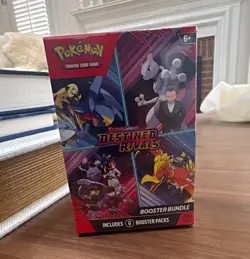 Pokemon TCG Scarlet & Violet Destined Rivals Booster Bundle Box 6 Packs 2025 - Image 1