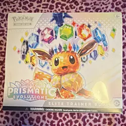 Pokemon TCG Scarlet & Violet Prismatic Evolutions Elite Trainer Box - Image 1