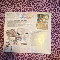 Pokemon TCG Scarlet & Violet Prismatic Evolutions Elite Trainer Box - Image 2