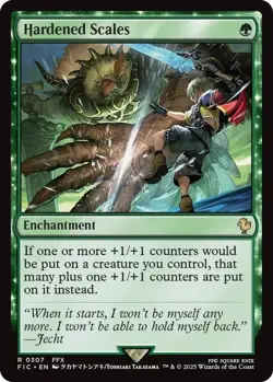 Hardened Scales - FIC 0307 NM - MTG Magic - Image 1