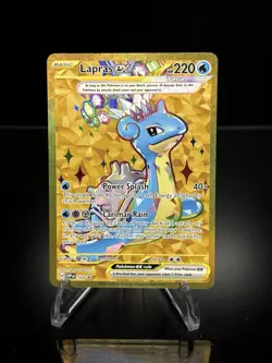 Pokemon TCG Lapras ex SVP164 Black Star Promo Near Mint Scarlet & Violet Promo - Image 1