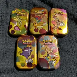 Pokemon TCG Scarlet & Violet 151 Mini Tin 2023 English 2 Booster Packs each tin - Image 1