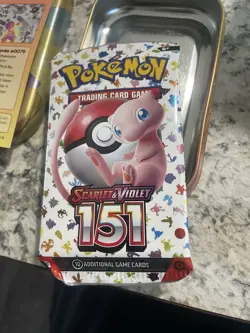 Pokemon TCG Scarlet & Violet 151 Mini Tin 2023 English 2 Booster Packs each tin - Image 5