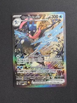 Greninja ex SVP132 Sv: Scarlet & Violet Promo Cards Holo Pokemon TCG - Image 1