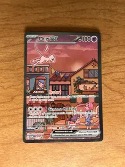 Mew ex 053 Sv: Scarlet & Violet Promo Cards Holo Pokemon 151 Super Premium Box - Image 1