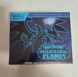 Pokemon TCG Mega Evolution Phantasmal Flames Elite Trainer Box ETB - SEALED - Image 1