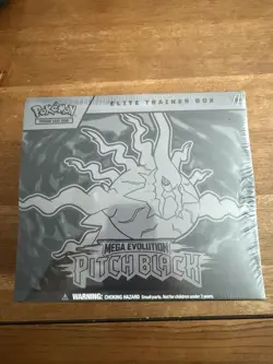 Pokemon Mega Evolution Pitch Black Elite Trainer Box ETB Brand New Sealed - Image 1