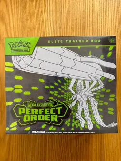 Pokemon Mega Evolution Perfect Order Elite Trainer Box ETB Factory Sealed NEW - Image 1