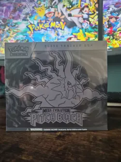Pokemon TCG Mega Evolution Pitch Black Elite Trainer Box ETB Zarude Promo Sealed - Image 1