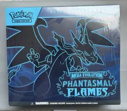 Pokemon Mega Evolution Phantasmal Flames Elite Trainer Box (ETB) Sealed - Image 1