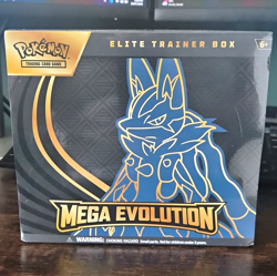 Pokemon Mega Evolution Lucario Elite Trainer Box ETB Sealed New TCG - Image 1