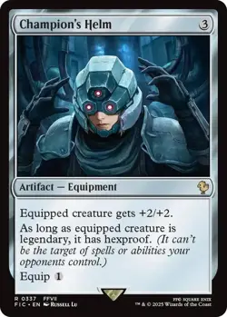 Champion's Helm - FIC 0337 NM - MTG Magic - Image 1