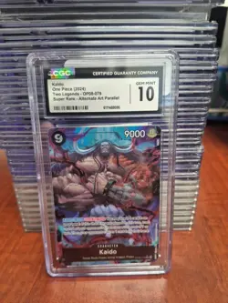 2024 One Piece Kaido (Parallel) Alt Art OP08-079 Two Legends Foil CGC 10 - Image 1