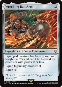 Wrecking Ball Arm Surge Foil - FIC 0100 NM - MTG Magic - Image 1