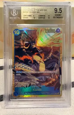 One Piece BGS 9.5 Kaido OP05 #118 - Image 1