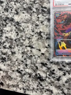 2023 One Piece OP05 118 Kaido Alt Art SEC PSA 10 Gem Mint - Image 4