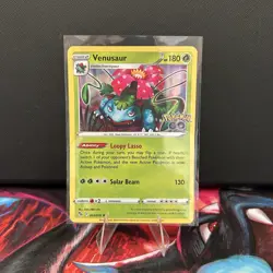 Pokemon Card Venusaur 003/078 Pokemon Go Holo Rare - Image 1