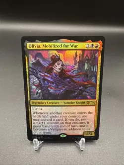 Olivia, Mobilized for War 492 Secret Lair Drop MTG Artist Series - Image 1