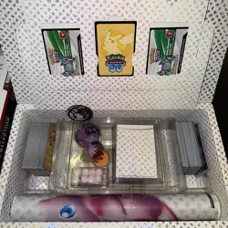 Pokemon 151 UPC Box Mint 2023 - OPENED - All Accessories & Bulk Cards + Bonuses! - Image 2