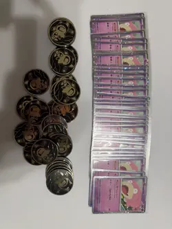 Pokemon Slowpoke 086 Holo Promo Lot of 36 Cards + Coins - Image 5