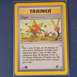 Pokemon Cards - Digger 75/82 - Team Rocket 1st Edition WOTC - NM - Image 1