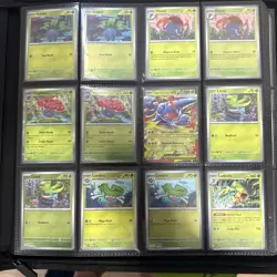 Phantasmal Flames Complete Base Set Common/UC & Holo and ex Pokemon Cards - Image 1