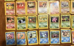 Pokemon Gym Heroes Common Cards 61-96 LP/MP TCG 1999-2000 - Image 1