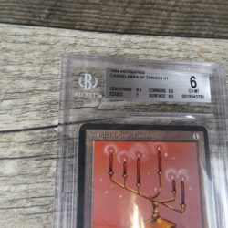 Magic The Gathering MTG Candelabra Of Tawnos Antiquities 1994 BGS 6.0 Graded - Image 4
