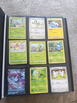 Pokemon Binder with Cards Inside Lots of Empty Wallets Pokemon Cards - Image 4