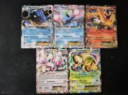 Pokemon cards EX Bundle X5 XY era - Image 1