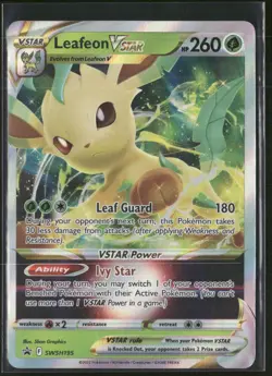 Leafeon VSTAR - SWSH195 Holo - Pokemon TCG SWSH: Sword & Shield Promo Cards - Image 1