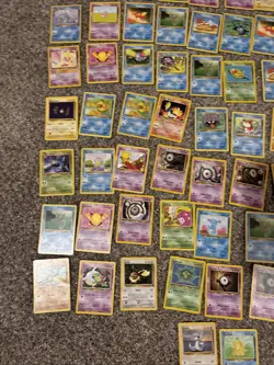 Huge Pokemon Non Holo Vintage Lot Team Rocket Legendary Base Set 115 Cards - Image 3