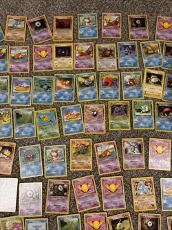 Huge Pokemon Non Holo Vintage Lot Team Rocket Legendary Base Set 115 Cards - Image 5