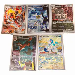 Pokemon TCG Pitch Black IR Bundle x5 English Illustration Rare Cards - Image 2