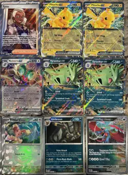 Pokemon Prismatic Evolutions Lot Of 33 Full Art, EX, Pokeball, Masterball Cards - Image 3