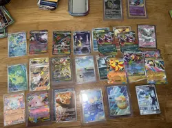 Pokemon TCG Mixed Cards all great condition - pulled and sleeved. Job lot - Image 1