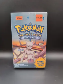 Topps Pokemon The First Movie Trading Cards Sealed Box 1999 Bonus Pack - Image 1